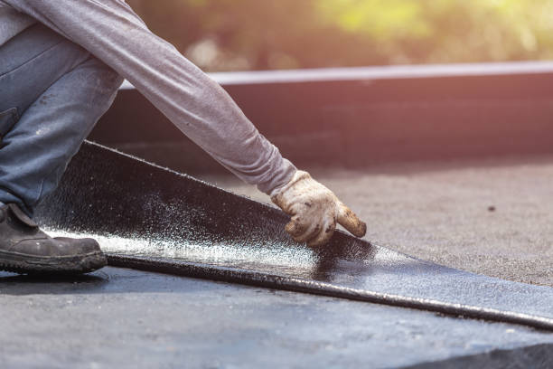 Professional Emergency Waterproofing technician working in Oakfield, WI
